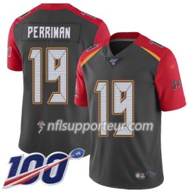 Maillot Homme Tampa Bay Buccaneers Breshad Perriman 19 Nike Gris 100th